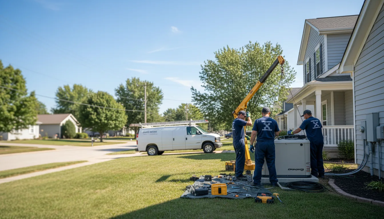 Generator Installation in Petersburg, IL near me